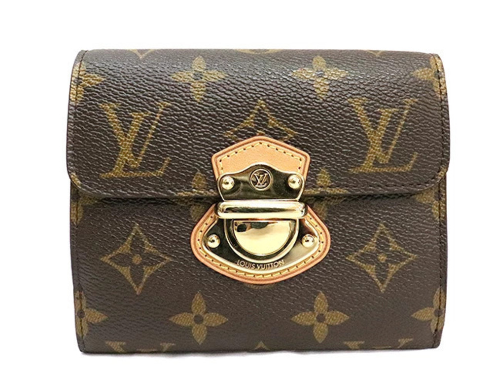 LOUIS VUITTON Tri fold Wallet Portefeuille Joy Monogram